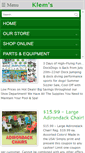 Mobile Screenshot of klemsonline.com
